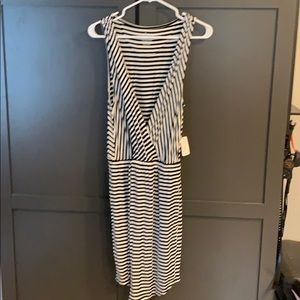 Soma swim cover sz m French terry b/w